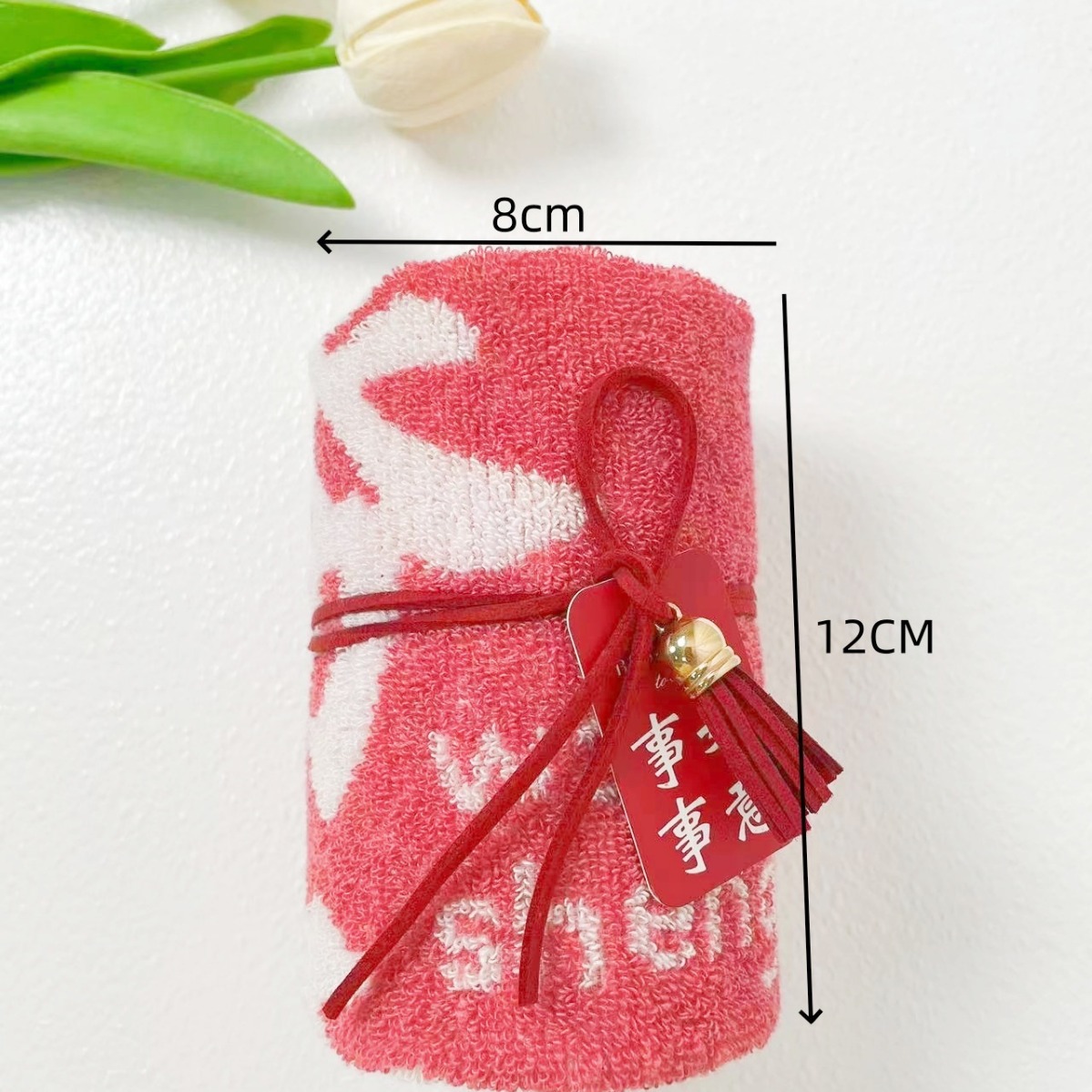 Picture of Hand-to-hand gift towel large square towel rich and beautiful wedding gift towel Xi shop trend ceremony bear towel wholesale