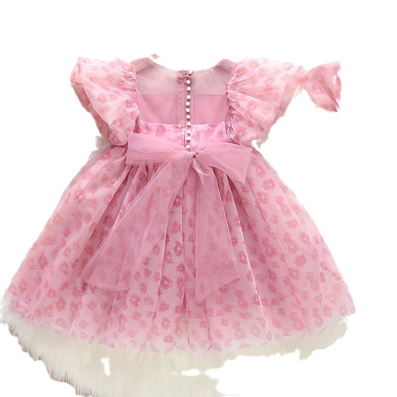 Picture of Girls dress Summer 2025 New Children's Skirt Super Fairy Women's Pompous Veil Skirt Summer Girls Princess Skirt