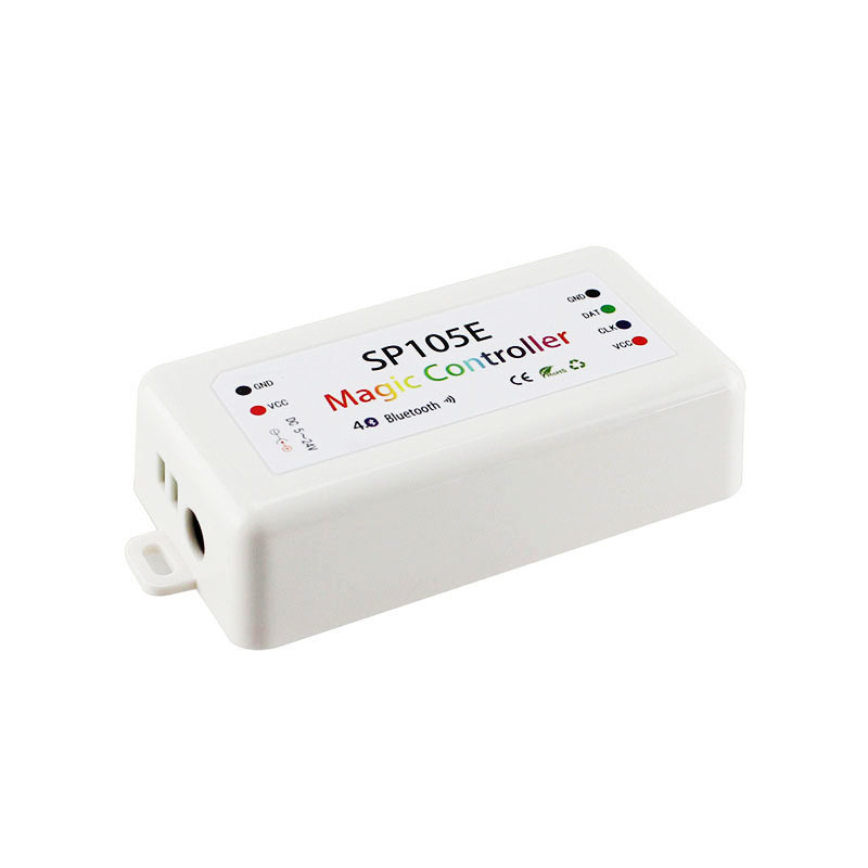 Picture of SP105E light with Bluetooth controller mobile phone smart Bluetooth Magic color controller LED full color controller manufacturers