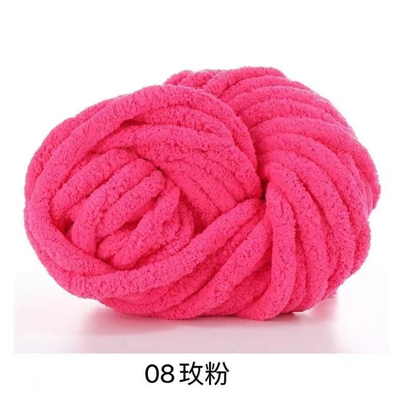 Picture of Extra Thick Ice Stick Cat Tail Thread Wholesale Sausage Wool Handmade DIY Cushion Blanket Cat Nest Big Tree Sweater Decoration