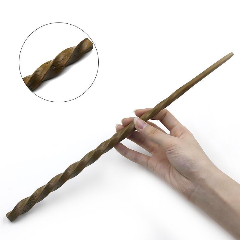 Picture of Harry Magic Wand Hermione Magic Wand Dumbledore cos Props Halloween Metal Core in stock Bare Wand