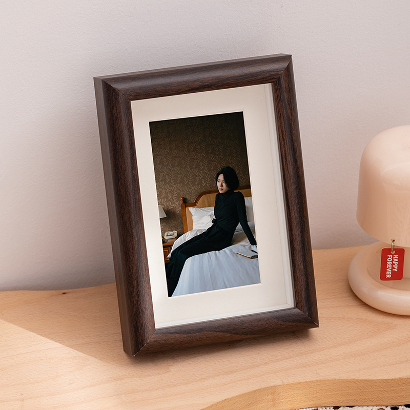 Picture of Hollow Stereo 67810inch Photo Frame Empty Frame Table Wholesale Wooden Frame Wall Hanging Tempered Glass A4 Picture Frame Ornaments
