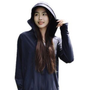 Picture of Nylon Ice-sensitive Sunscreen Clothing Women's Spring and Summer Outdoor UV-resistant Removable Hat Brim Original Yarn Shoulder Sunscreen Clothing