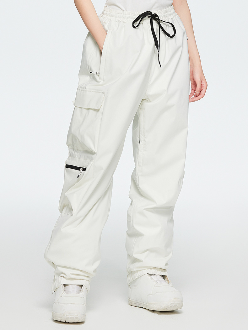Picture of New Ski Pants for Men and Women 24-25 Snow Season Outdoor Windproof Waterproof Warm Thickened American Snowboard Pants