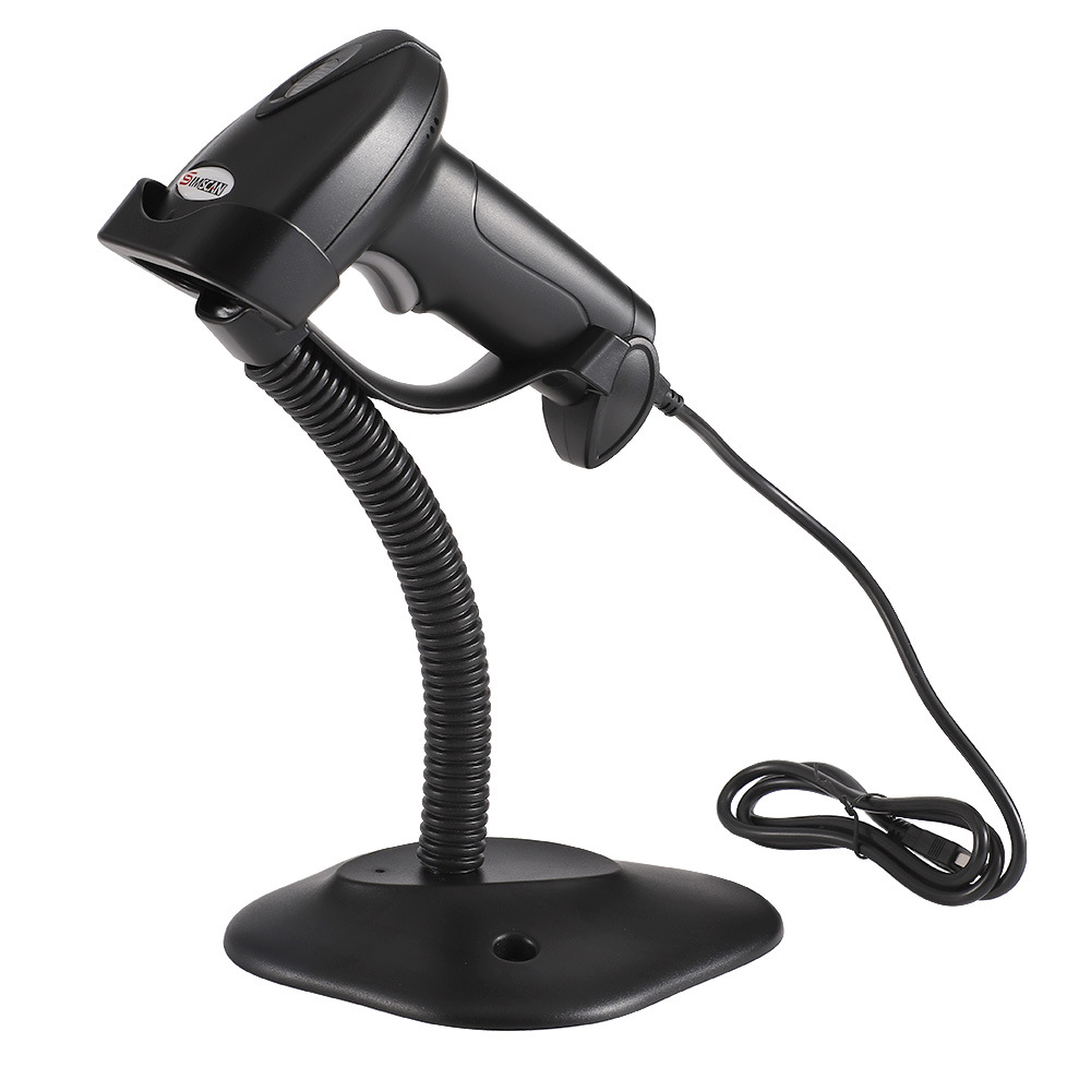Picture of 2D Wireless Barcode Scanner Ean13 Upc Itf25 Boleto Wireless Scanner Gun