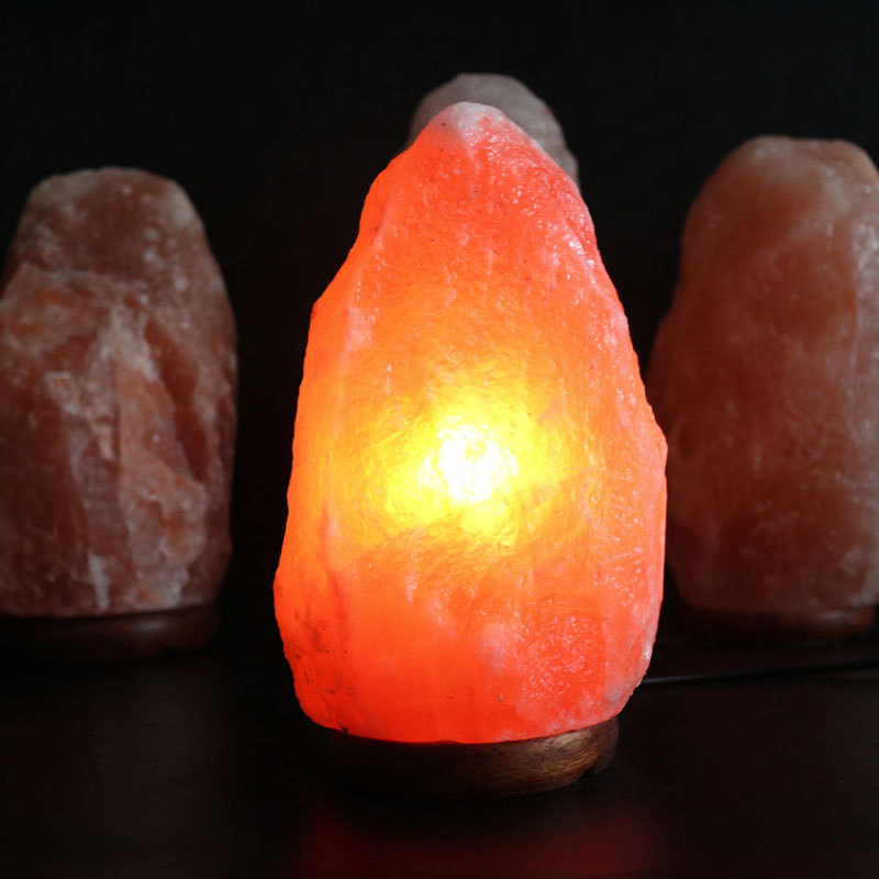 Picture of Himalayan salt lamp crystal salt lamp bedside salt lamp salt crystal lamp natural salt lamp rose salt lamp a variety of specifications