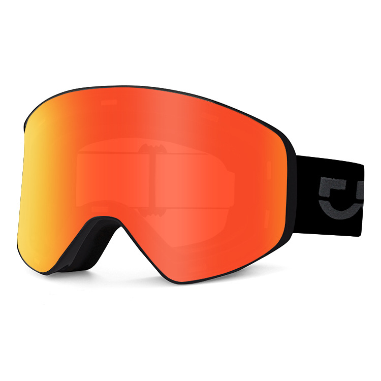 Picture of Outdoor Ski Glasses Double-Layer Anti-Fog Magnetic Ski Goggles for Adults and Men Mountaineering Snow Goggles Windproof Goggles Equipment