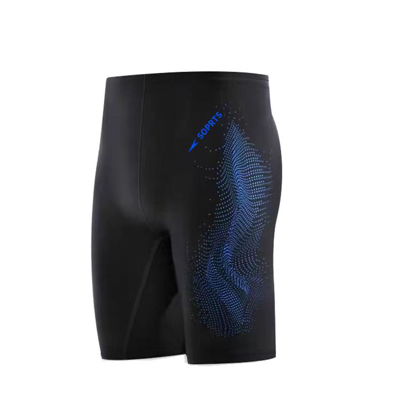 Picture of Amazon Mid-Length Swimming Trunks 2022 Fashionable Racing Five-Point Swimming Trunks Professional Sports Style Polyester Swimming Trunks Manufacturer