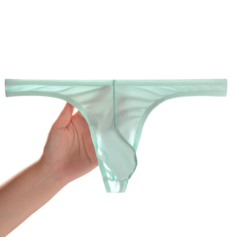 Junye Men's Underwear Men's Pure Cotton Elephant Nose Thong Bullet Separation Summer Thin Style Soft Breathable Trendy Young Men