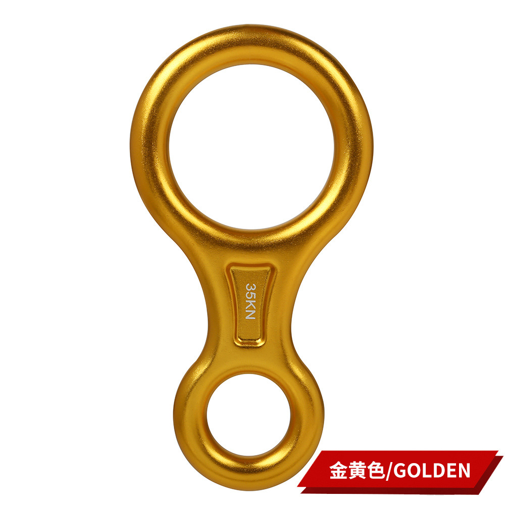 Picture of Factory Direct Sales Outdoor Downhill 8-Shaped Ring Descender High-Altitude Descent Device Protector 8-Shaped Ring Amazon Hot Model