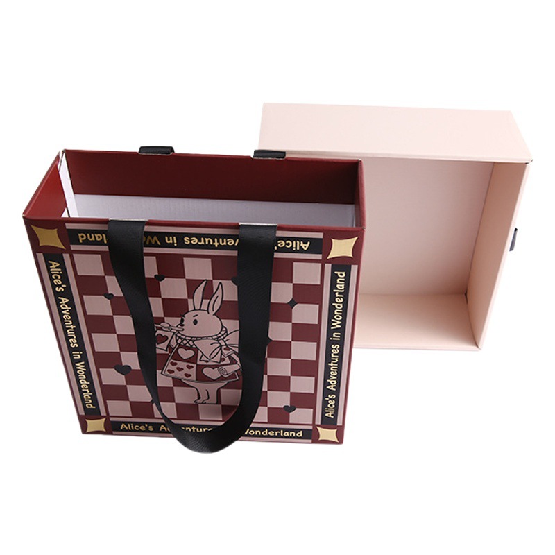 Packaging Gift Box Custom Cosmetics Color Box Manufacturer Wine Box White Cardboard Box Airplane Box Spot Wholesale Heaven and Earth Box