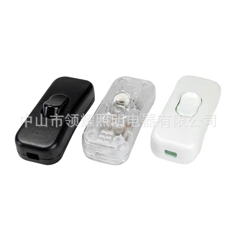 Oj318 Single-Cut Double-Cut Lock Screw Locking Wire-Type Online Button Button Midway Removable Rocker DIY Switch