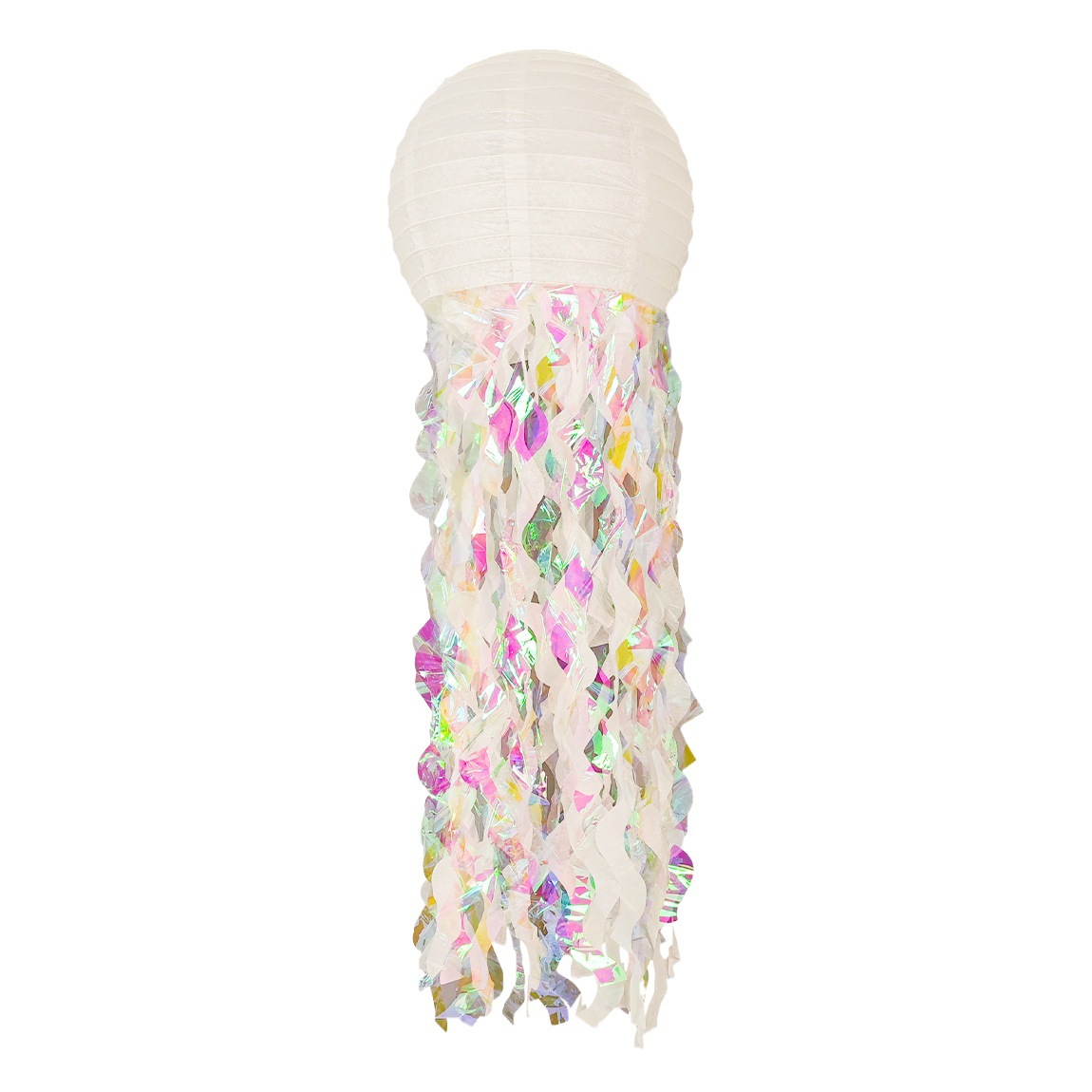 Christmas Lantern Christmas Theme Party Decoration Kindergarten Foldable DIY Handmade Alien Jellyfish Paper Lantern
