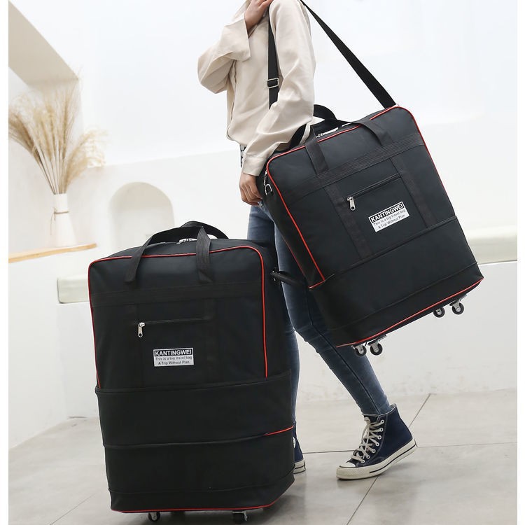 Picture of Waterproof Oxford Cloth Suitcase, Large Capacity Travel Bag, 158 Aviation Checked Bag, Overseas Moving Luggage Bag