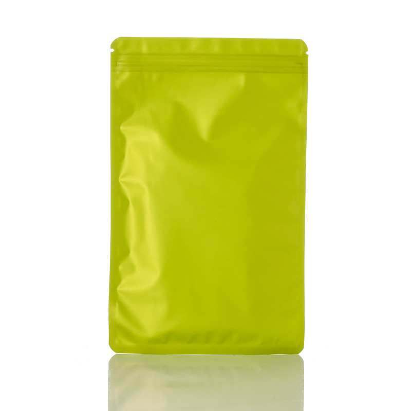 Picture of Double sided dummy aluminum color bone bag jewelry gift packaging bag digital electronic hardware products self-sealed bag spot