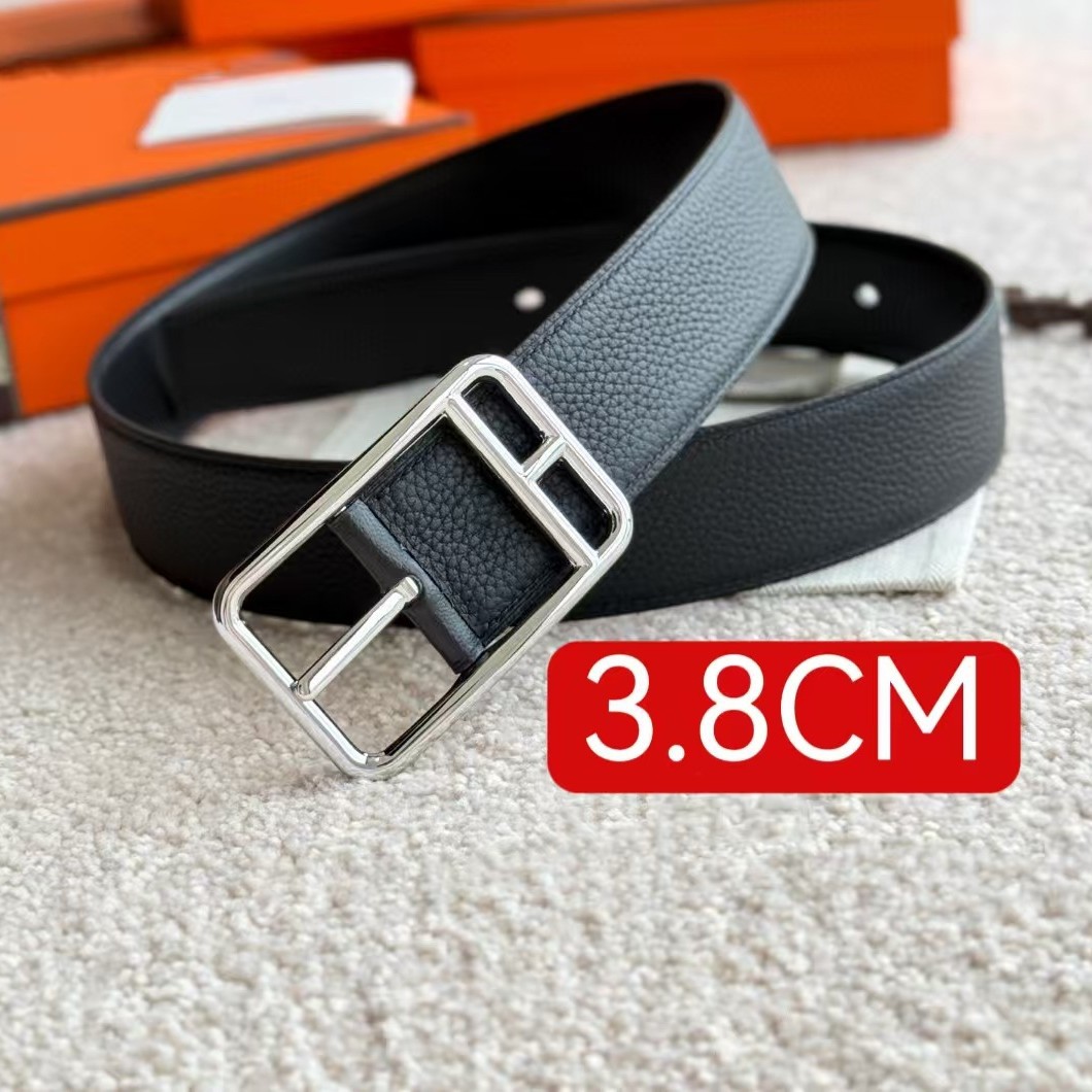 Dropshipping High-Quality Pin Buckle Belts for Men, Fashionable and Versatile Business Clothes and Pants Accessories