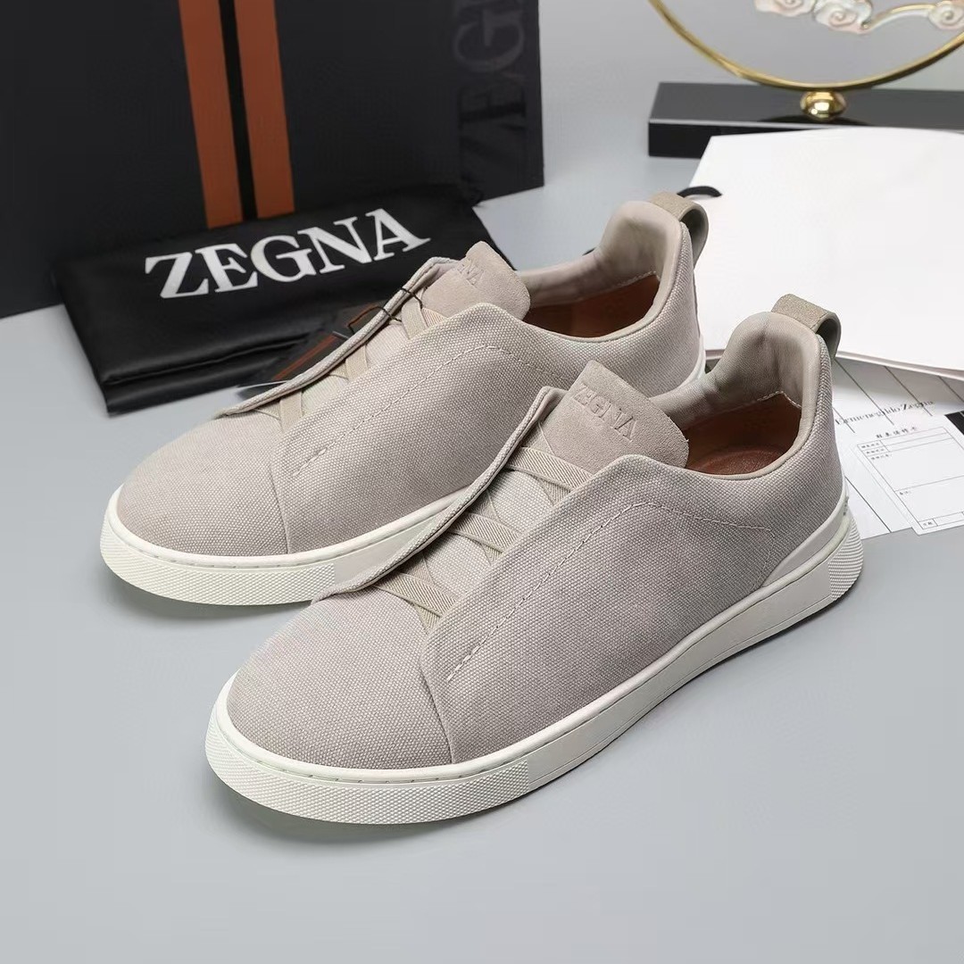 European Station 2025 Lazy One-Step Free Laces Casual Business Shoes Men's Fashion Sneakers Cloth Shoes Versatile