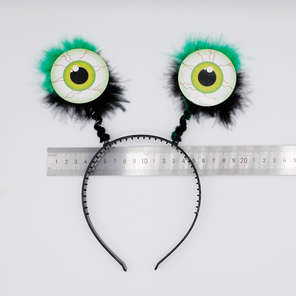 Picture of Big Eyes Halloween Hairband Party Exaggerated Decoration Spring Ghost Festival Masquerade Horror Atmosphere Props Cross Border