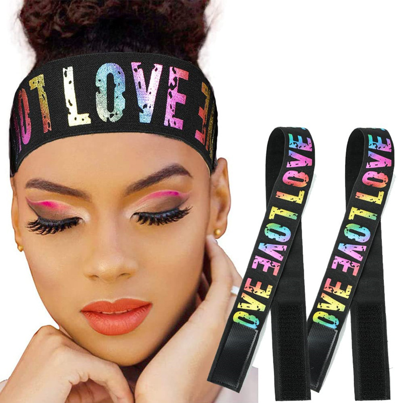 Picture of Wig Adjustable Band Color Elastic Fixing Band Amazon Leopard Elastic Band Melt band3cm3.5cm4CM
