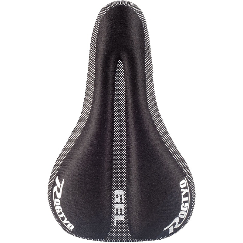 Bicycle Silicone Seat Cover Mountain Bike Thickened Comfortable Cushion Cover Rope Reinforced Saddle Cover Cycling Equipment Accessories