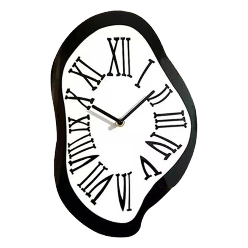 Acrylic Roman Wall Clock, Heterosexual Silent Clock, Living Room Bedroom Decoration, Personalized Home Clock, Wall Clock, Ten Thousand Years