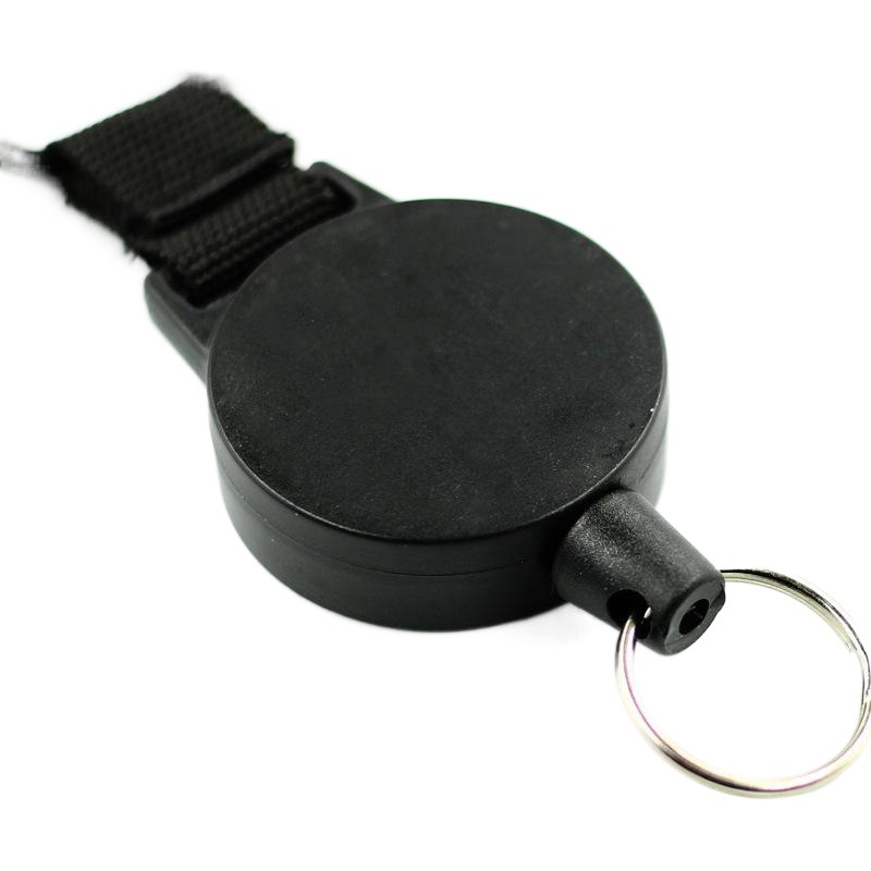 Autumn rain cross-border outdoor mountaineering buckle steel wire easy pull buckle telescopic high elastic webbing anti-theft telescopic clip
