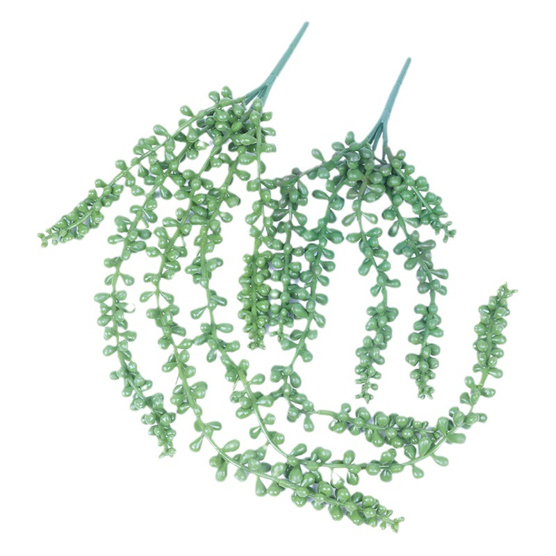 Simulation succulent plant lover tears wall hanging vine decorative flower wall flower decorative green plant plastic flower B099-2