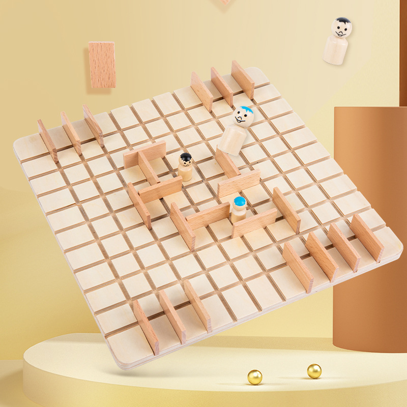 Picture of Step by step camp game chess double battle toy children's educational board game Primary School students multi-person interactive breakthrough