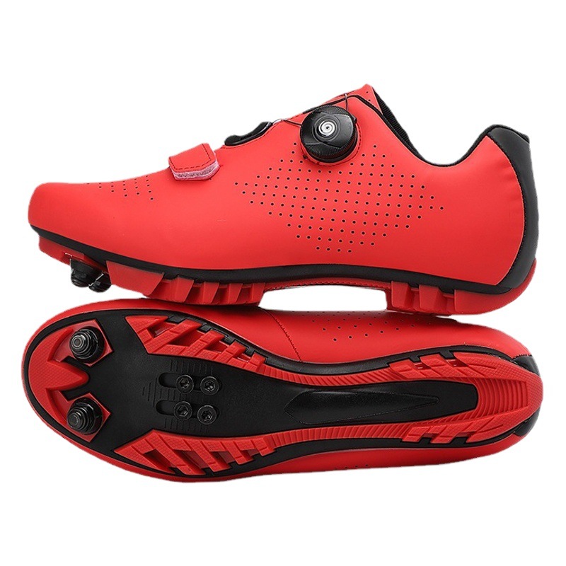 Cross-Border New Road Lock shoes cycling shoes men and women Mountain Lock shoes bicycle shoes outdoor booster bicycle shoes
