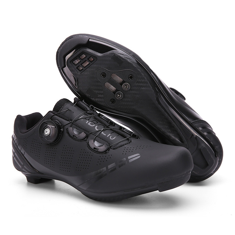 Road Bicycle Lock Shoes Bicycle Cycling Shoes Professional Unlocked Shoes Men's Spring and Summer Mountain Bike Unlocked Hard Bottom Spinning