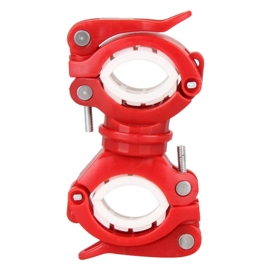 Lamp holder bicycle Flashlight lamp clip front lamp holder fixing bracket car clip mountain bike riding equipment accessories