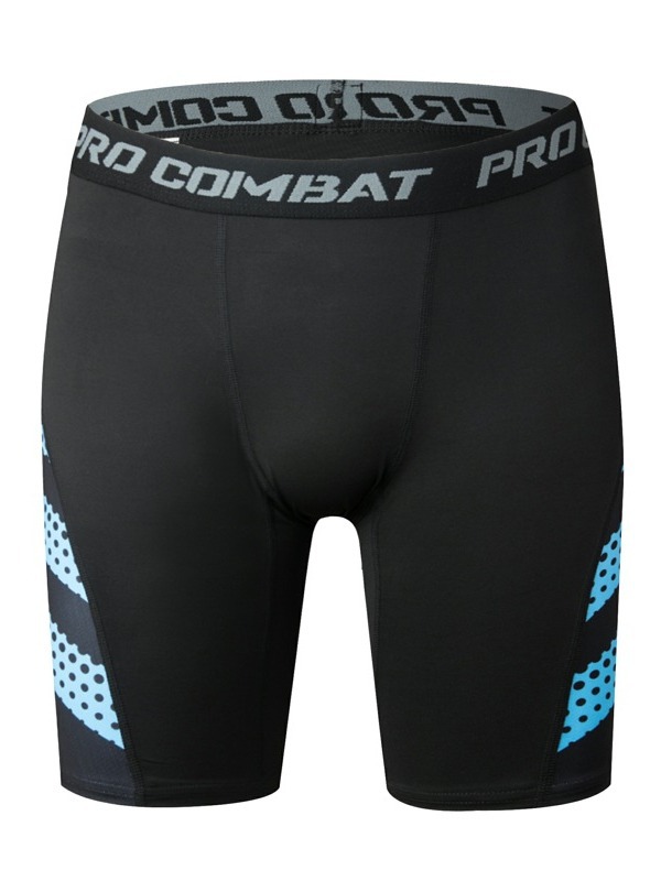 Basketball Leggings Men's Five-point Sports Tight Shorts Underpants High Elastic Quick-drying Fitness Football Compression Running Training