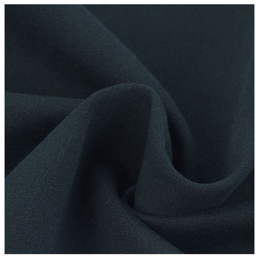C/R warp and weft double elastic twill woven four-sided elastic casual fashion 64% C28%R8%SP 280GSM