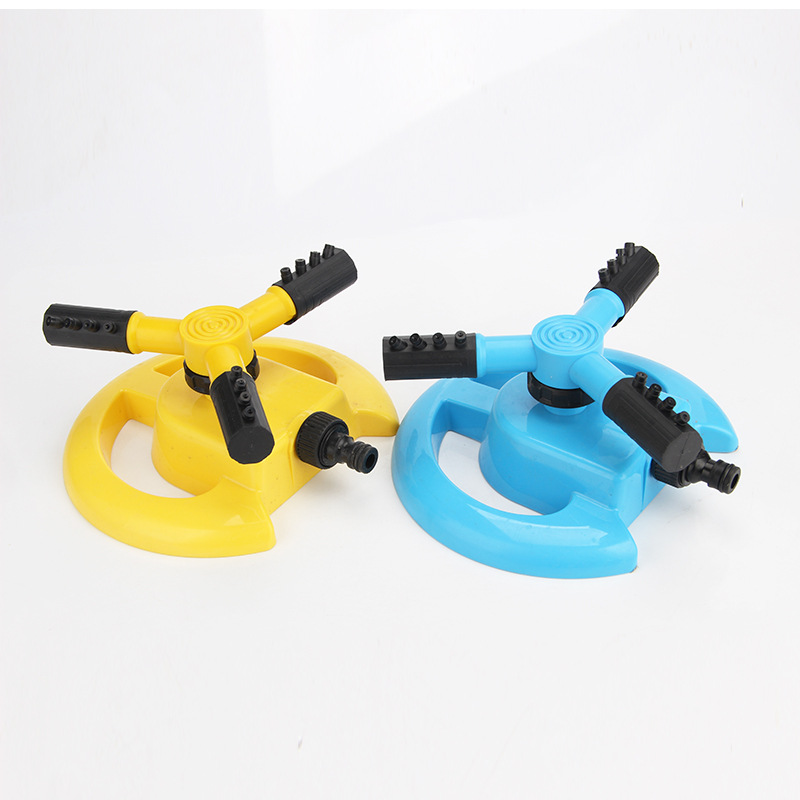 Picture of Factory supply Crescent Nursery automatic rotating sprinkler garden gardening lawn irrigation trigeminal sprinkler