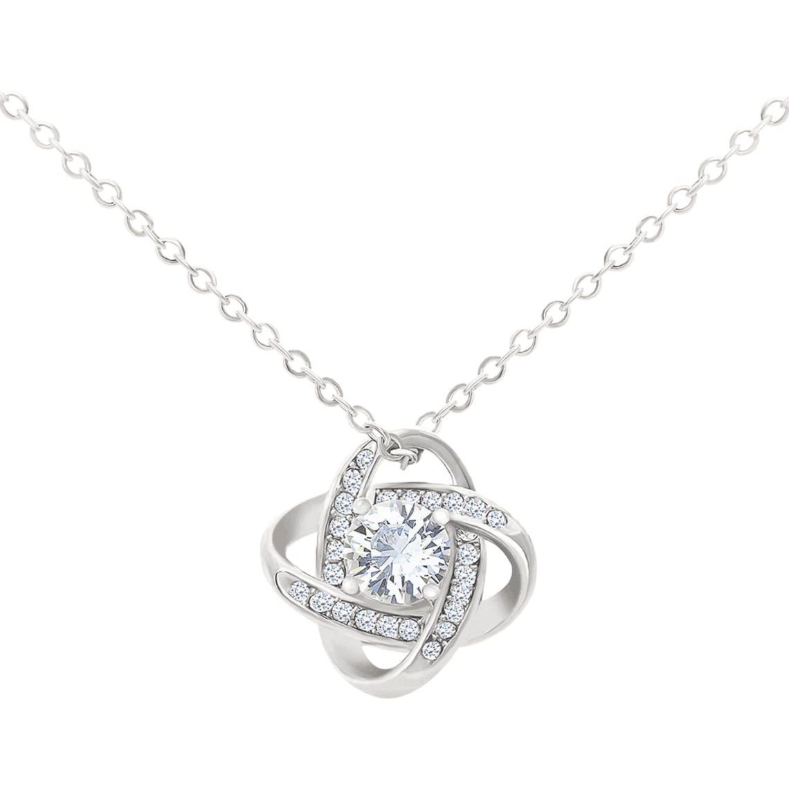 Amazon New Eternal bosom Four-leaf Clover Necklace Pendant Cross-border Mother's Day Valentine's Day Pendant Women's Clavicle Chain