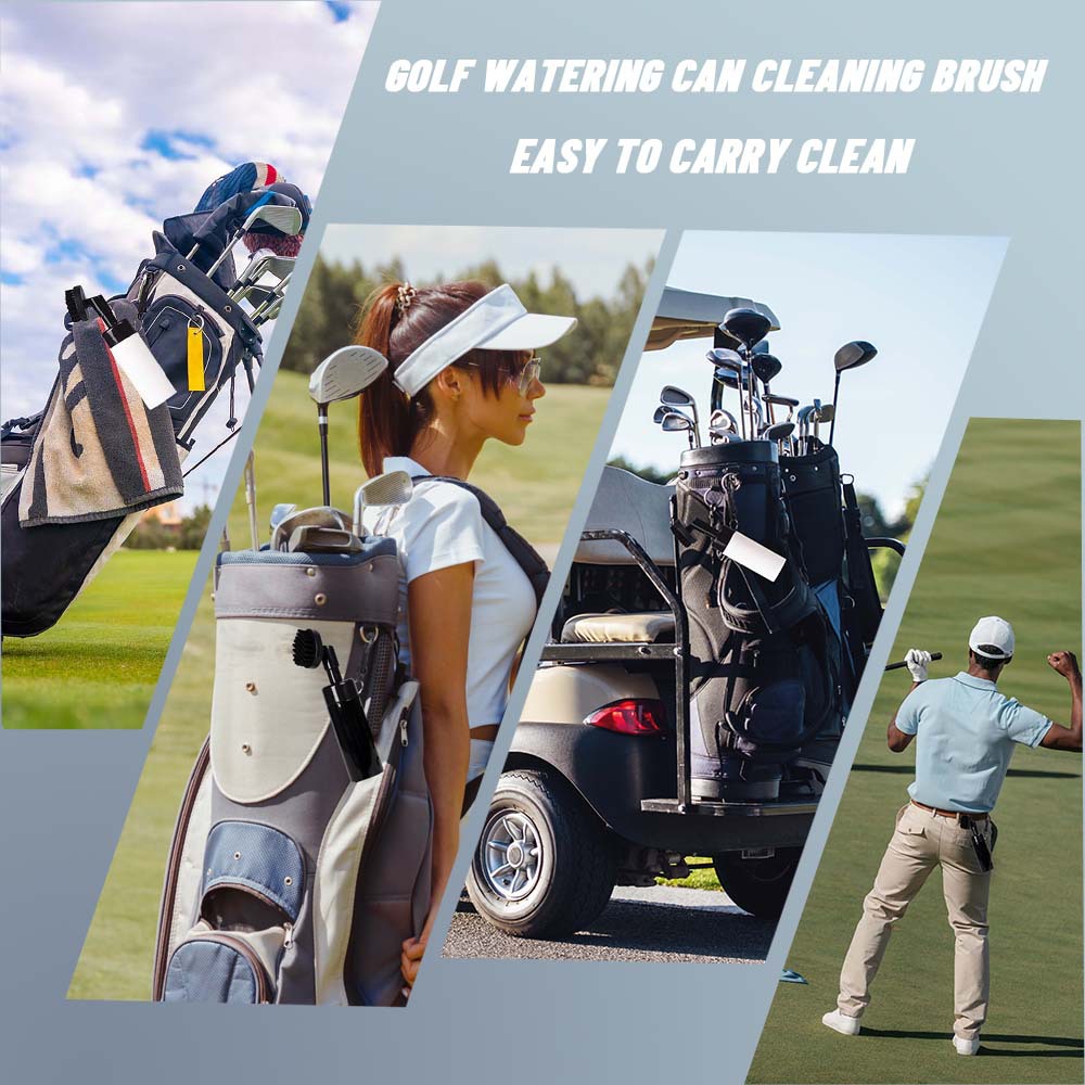 Picture of Golf Cleaning Brush Spray Water Kettle Cleaner Cleaning Head Brush Water Spray Brush Golf Club Cleaning Brush