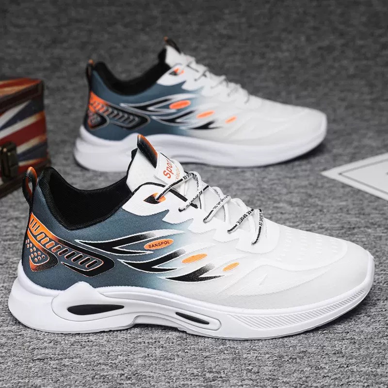 Summer and Autum New 2025 Ice Mesh Lightweight Breathable Cushioning Men's Casual Running Sneakers Fashionable Men's Shoes