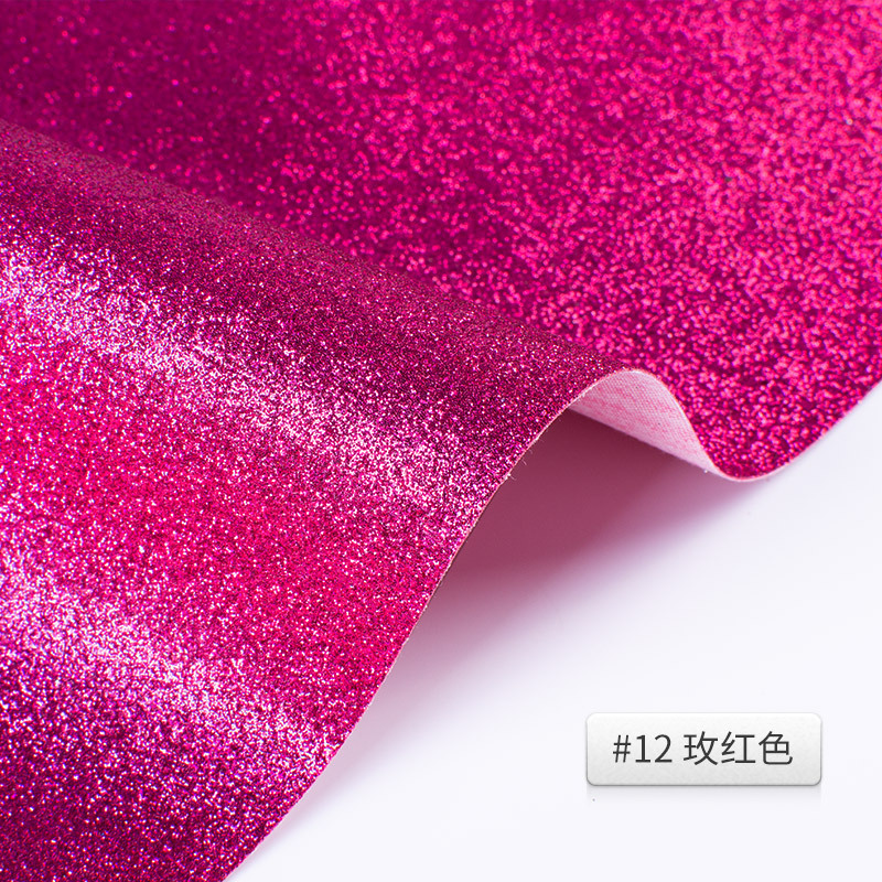 Picture of Glitter Cloth Pu Leather Fabric Glitter Christmas Glitter Sequin Textile Leather Glitter Clothing Accessories