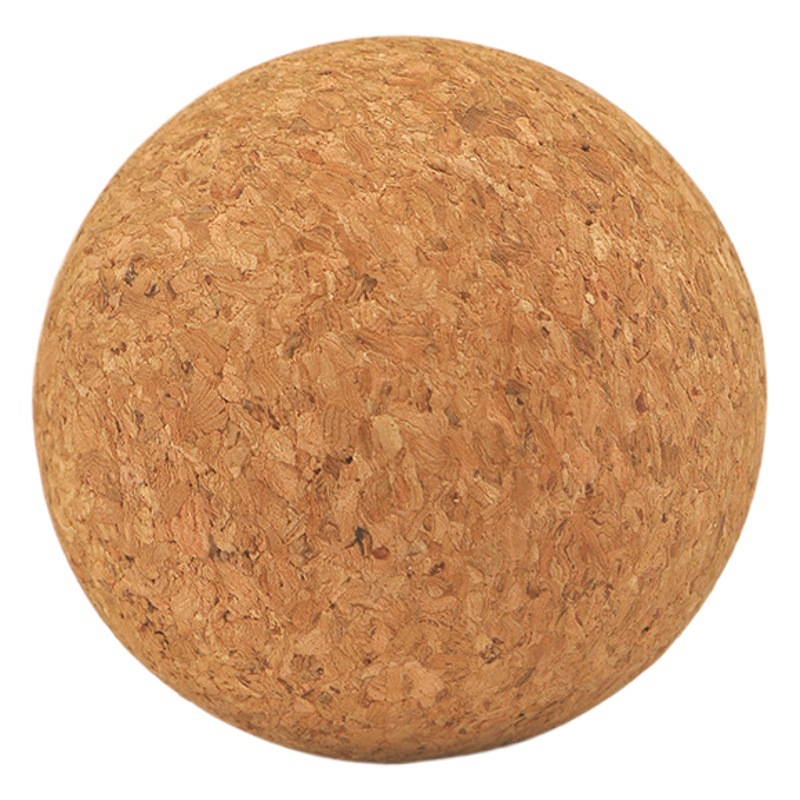 Cork Yoga Ball Muscle Sole Yoga Massage Ball 6-6.5-8-10cm Manufacturer Wholesale Relaxation Fascia Ball