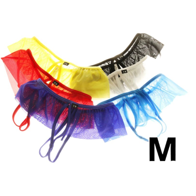 New men's TM boxer silky breathable bottoming underwear boys gay sexy non-stripping low waist underwear