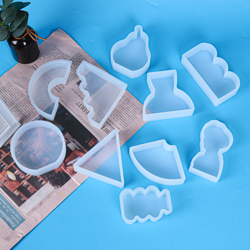 Picture of Triumphant diy geometric shape candle aromatherapy silicone mold making creative soy wax INS home decoration