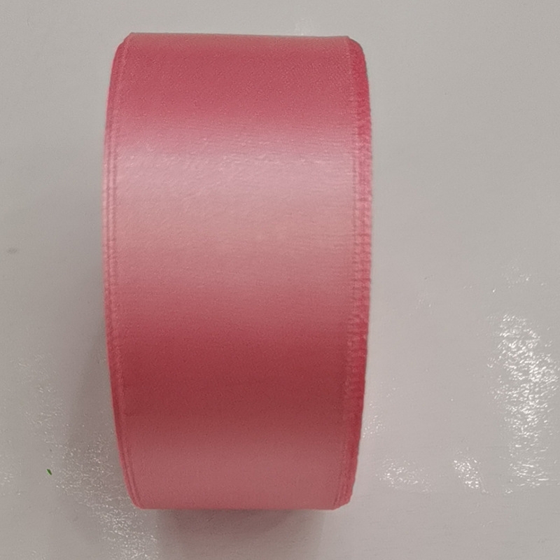 Picture of 4CM Polyester Ribbon DIY Handmade Rose Flower Ribbon Ribbon Wedding Cake Gift Packaging Decorative Silk Ribbon