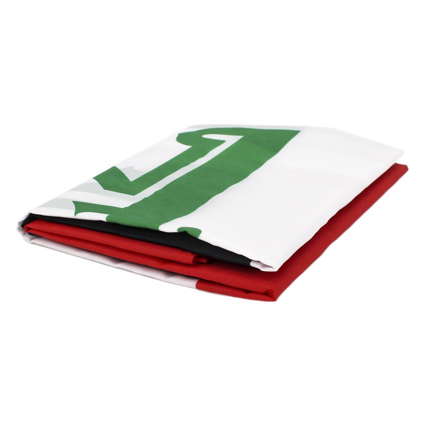 90*150cm Iraq flag in stock 3 * 5Ft polyester flag manufacturers Iraq flag wholesale cross-border supply