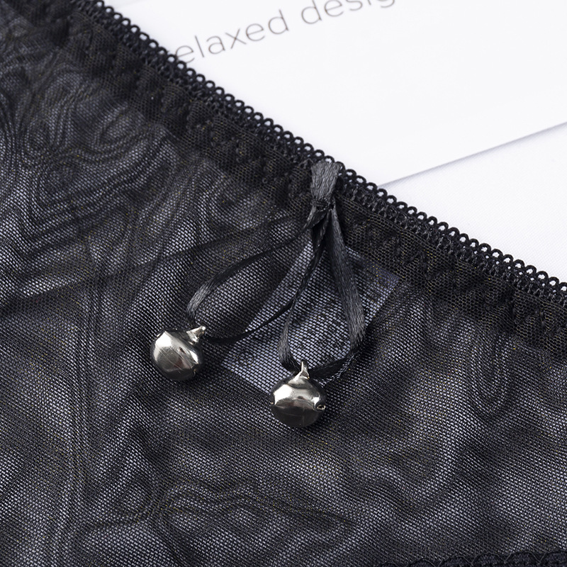 Picture of Spring and summer new underwear women's sexy women's underwear lace temptation low waist temptation briefs women's cotton crotch