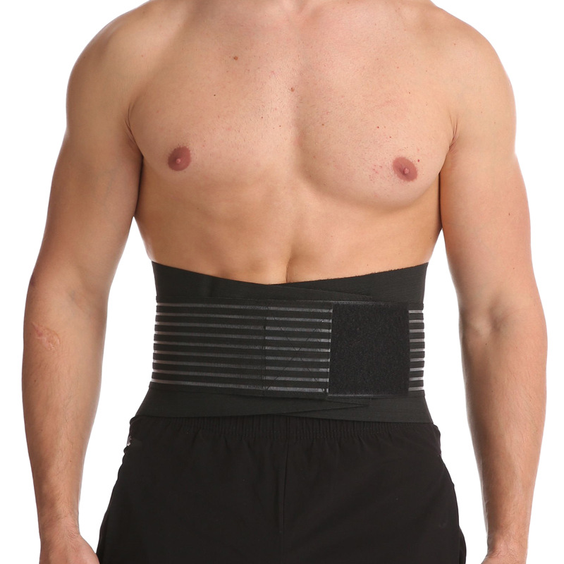 Picture of Cross-Border sports Belt Men's Fitness support breathable waist protection weightlifting barbell pressure strap manufacturers wholesale