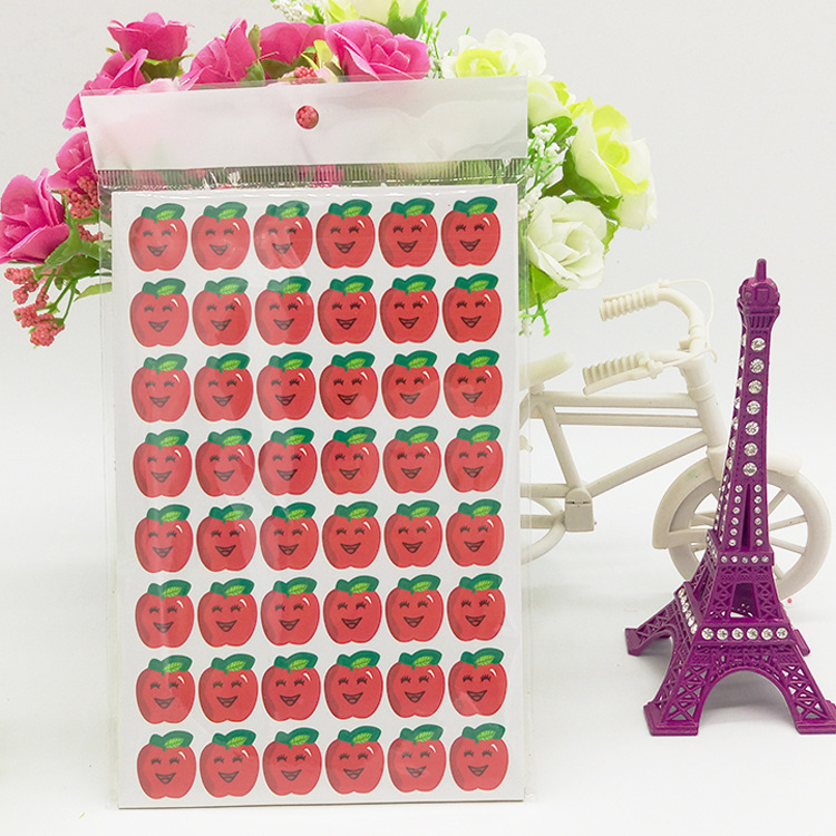 Picture of Spot smiley stickers children's kindergarten reward stickers color digital alphabet sticker sticker wholesale