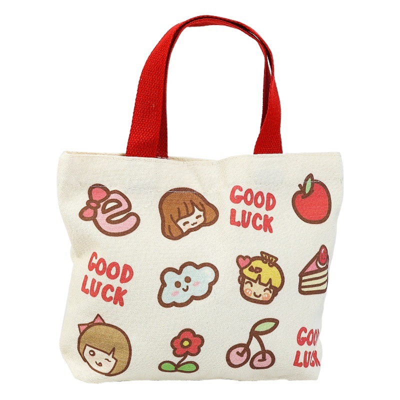 Factory Direct Sales Canvas Bag DIY Advertising Cotton Bag Canvas Bag Custom Made Shoulder Satchel Shopping Gift