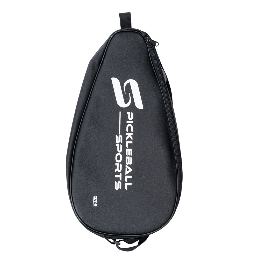 Picture of PU Pippi Racket Double Racket Bag Factory Customized Pickleball Racket Triangle Bag Cross Border Pickleball Sports Double Racket Bag