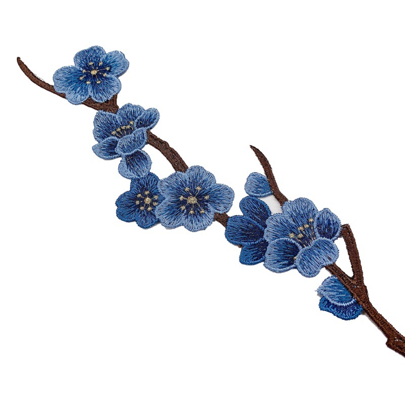 Good things to buy cheongsam clothing classical costume accessories three-dimensional lace sewing plum blossom flower applique embroidery cloth stickers flowers