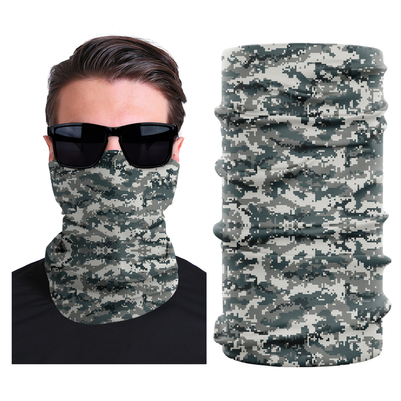 Picture of Xunhui magic scarf outdoor scarf mountaineering riding scarf high elastic seamless Ice Silk face towel cross-border bandana